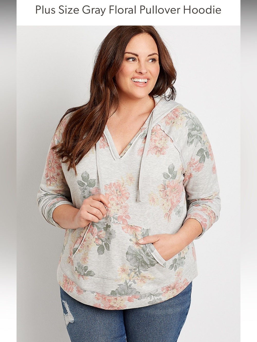 Maurice’s Floral Hoodie